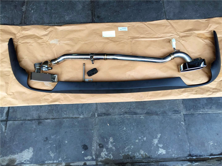 寶馬528GT改裝方口尾喉套件原廠雙邊后唇 寶馬528GT改裝方口尾喉套件原廠雙邊后唇