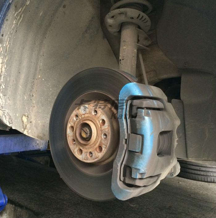 大眾R36剎車改裝Endless六活塞剎車