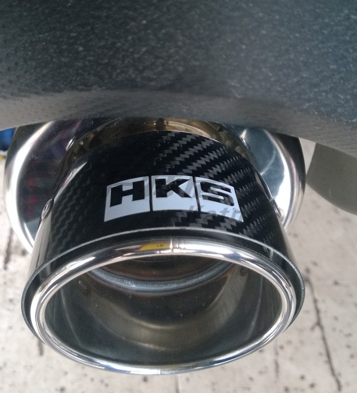 成都斯巴魯BRZ改裝日本HKS中尾段排氣