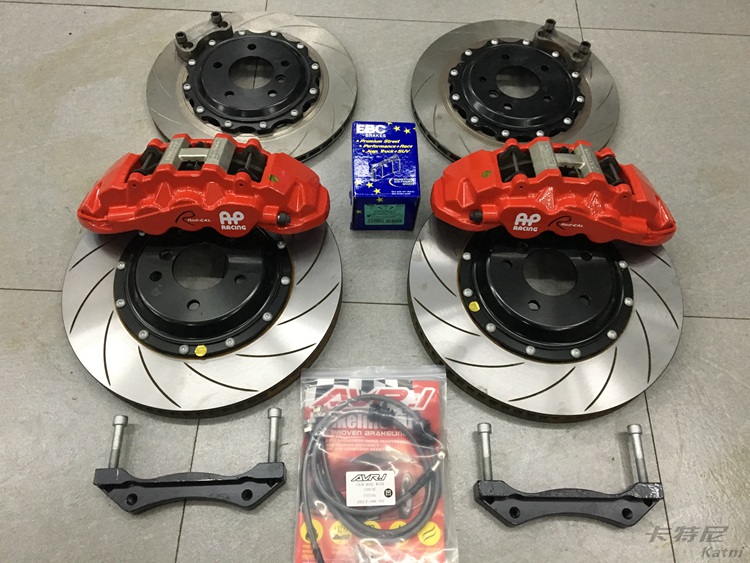 成都寶馬525改裝AP8520剎車19寸鍛造輪轂