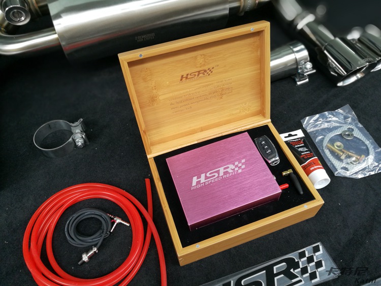 成都寶馬320GT排氣改裝HSR閥門排氣