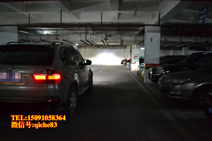 寶馬x5汽車大燈升級氙氣大燈
