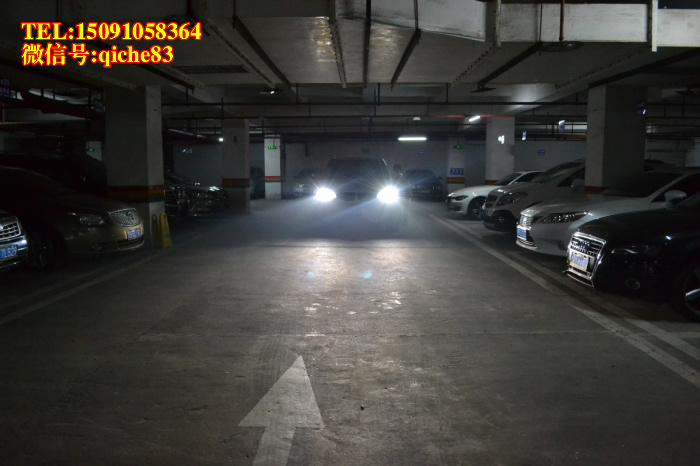 寶馬x5汽車大燈升級氙氣大燈