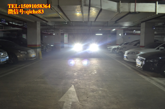 寶馬x5汽車大燈升級氙氣大燈