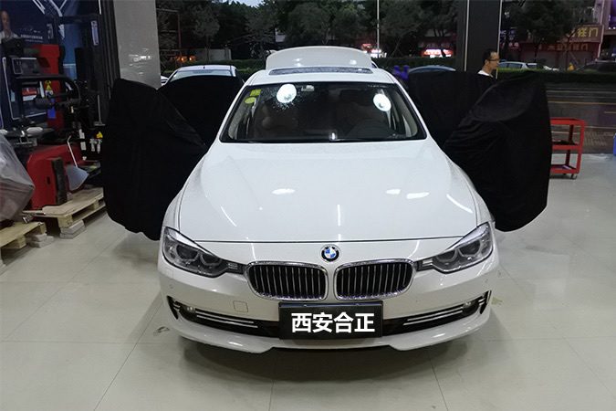 改裝汽車音響的寶馬3系