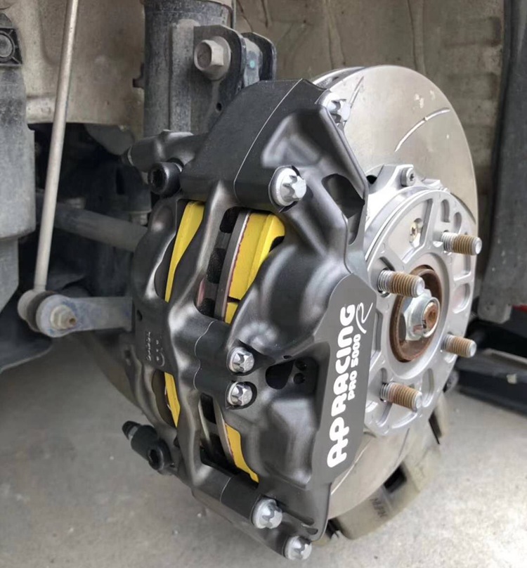 成都飛度GK5改裝AP9444剎車套件