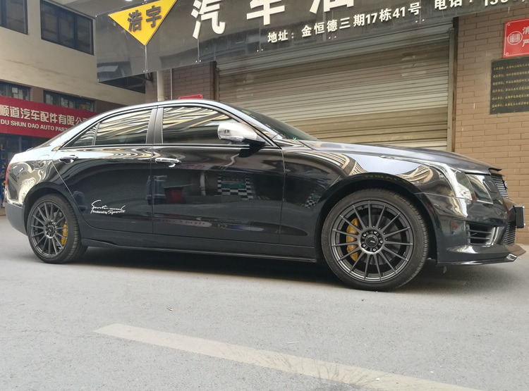 成都凱迪拉克ATSL輪轂改裝雅泛迪N780