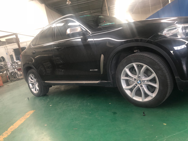 寶馬x6原車19寸輪轂與21寸鍛造輪轂