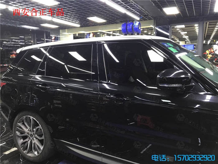 路虎攬勝汽車玻璃貼膜