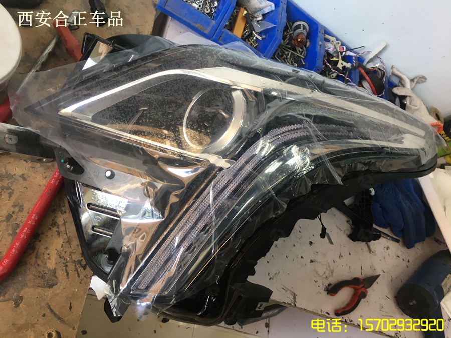 凱迪拉克大燈升級跟換原廠燈罩