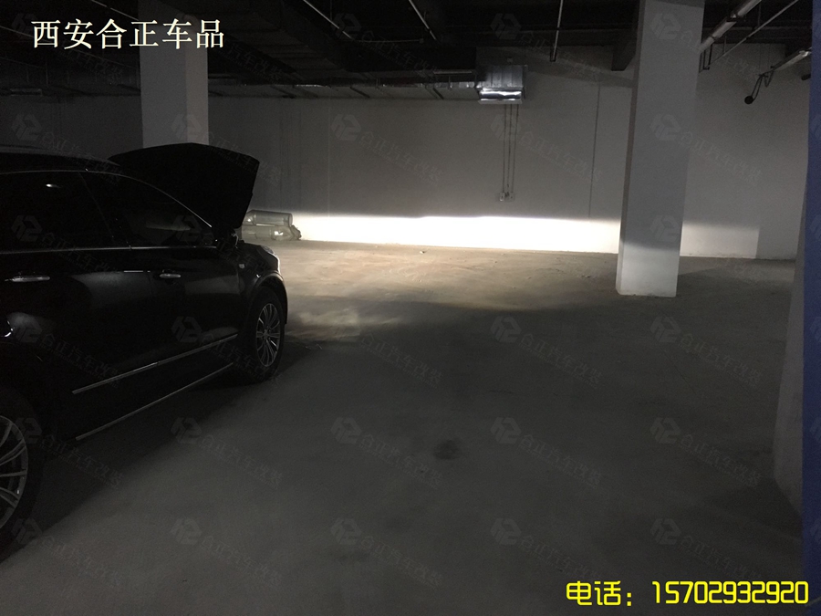 凱迪拉克大燈改完近光效果