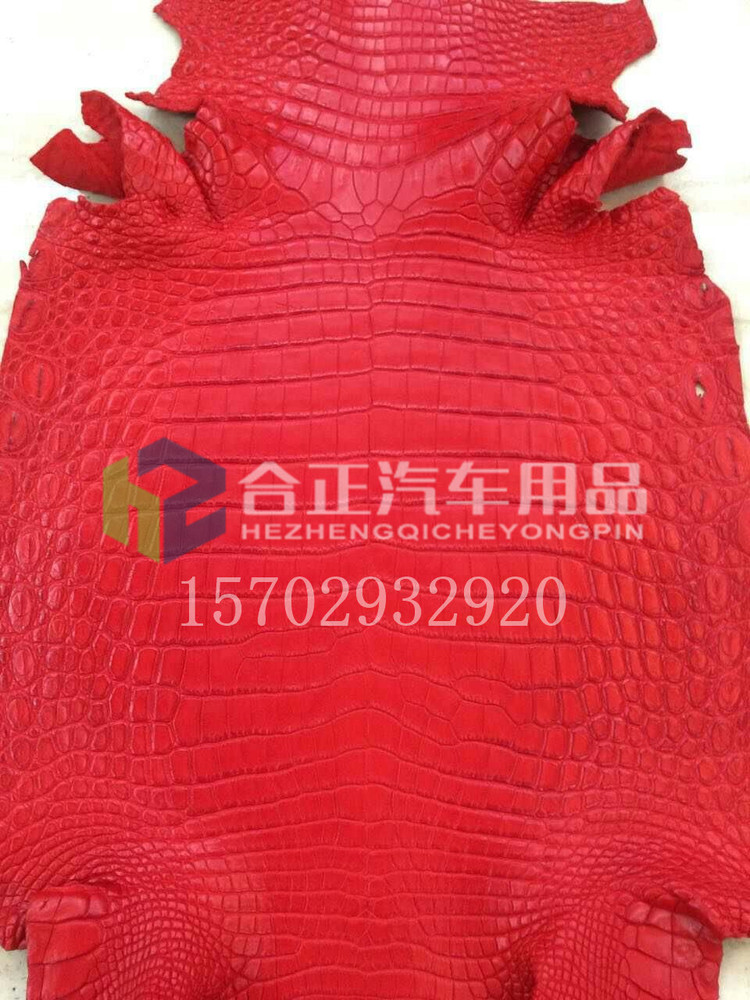 西安合正汽車內飾改裝-真皮鱷魚皮包覆