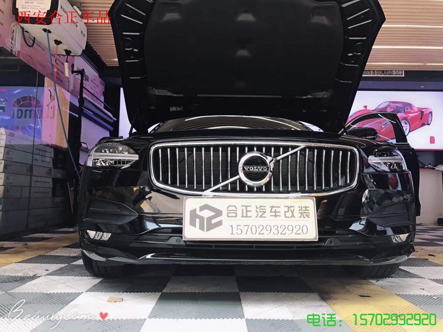 沃爾沃貼隱形車衣