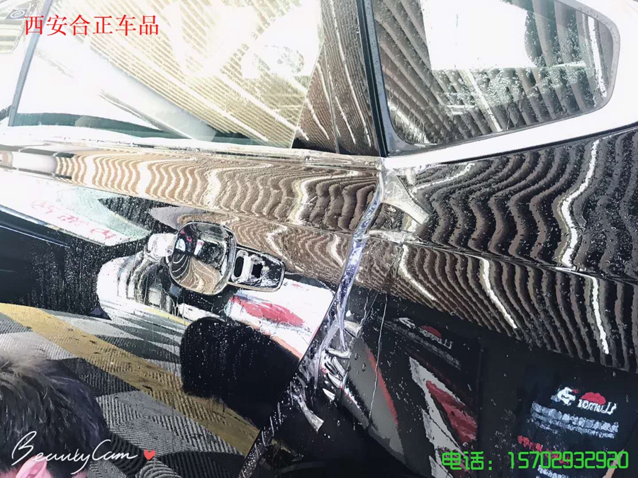 沃爾沃貼隱形車衣