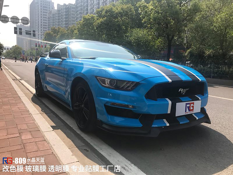 野馬汽車改色,野馬改色貼膜,野馬車身改色,野馬汽車改色加盟