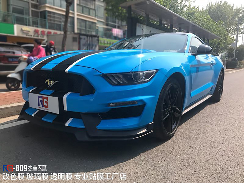 野馬汽車改色,野馬改色貼膜,野馬車身改色,野馬汽車改色加盟