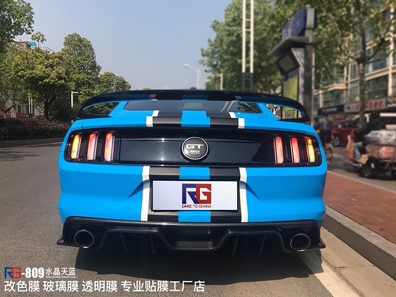 野馬汽車改色,野馬改色貼膜,野馬車身改色,野馬汽車改色加盟