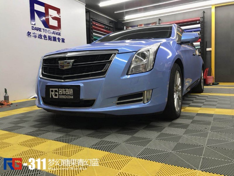 凱迪拉克XTS汽車改色,凱迪拉克XTS改色貼膜,凱迪拉克XTS車身改色,凱迪拉克XTS汽車改色加盟