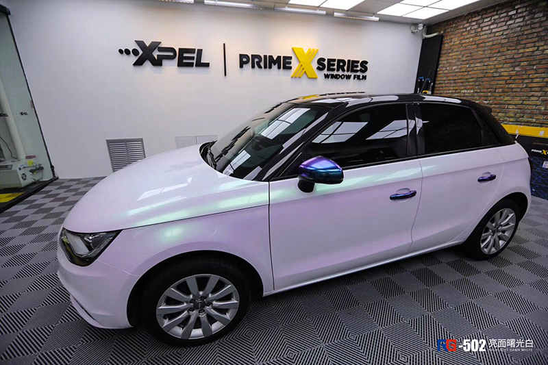 車身改色貼膜,奧迪汽車車身改色,英國RG瑞集汽車車身改色貼膜,汽車改色貼膜,汽車改色