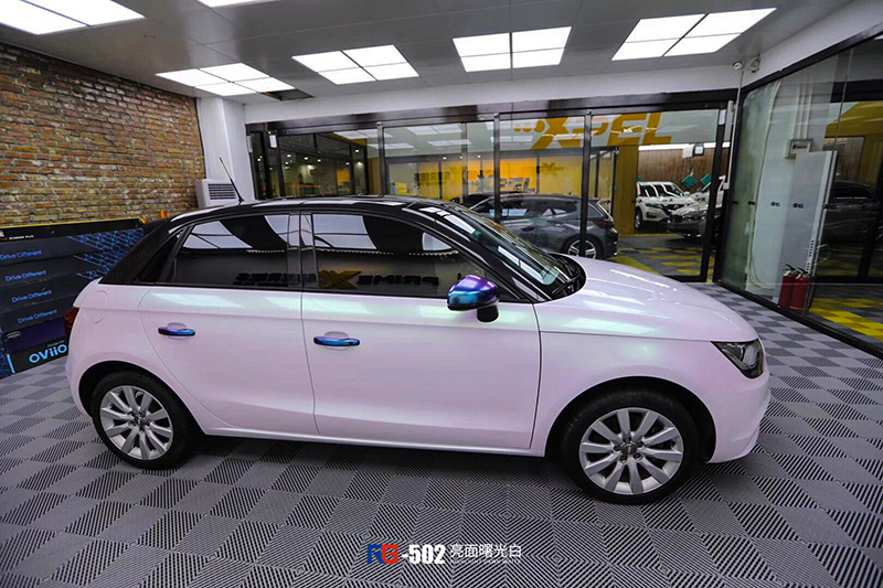 車身改色貼膜,奧迪汽車車身改色,英國RG瑞集汽車車身改色貼膜,汽車改色貼膜,汽車改色