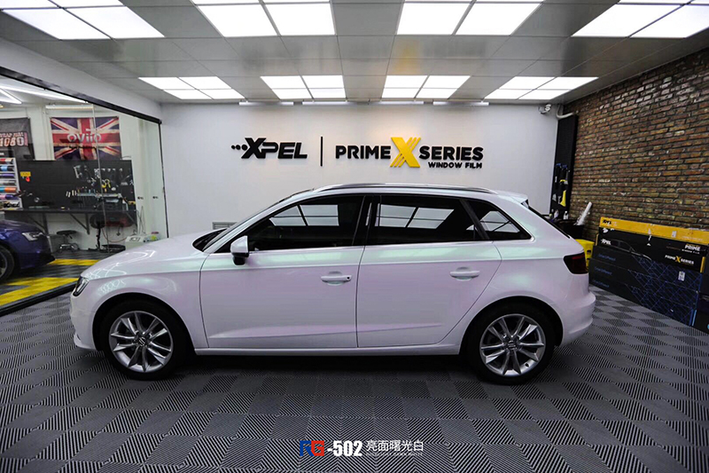 車身改色貼膜,奧迪汽車車身改色,英國RG瑞集汽車車身改色貼膜,汽車改色貼膜,汽車改色