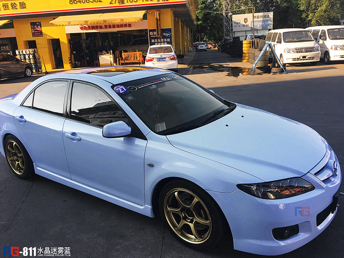 馬自達(dá)6汽車改色,馬自達(dá)車身改色,汽車改色加盟,RG瑞集改色貼膜,汽車改色培訓(xùn)
