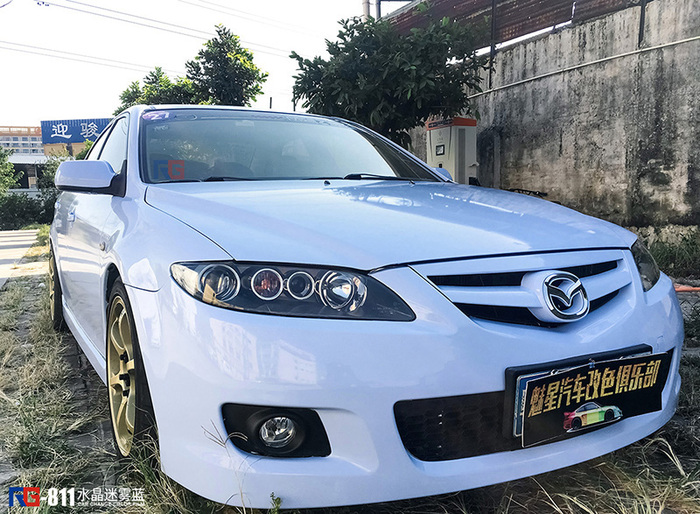 馬自達(dá)6汽車改色,馬自達(dá)車身改色,汽車改色加盟,RG瑞集改色貼膜,汽車改色培訓(xùn)