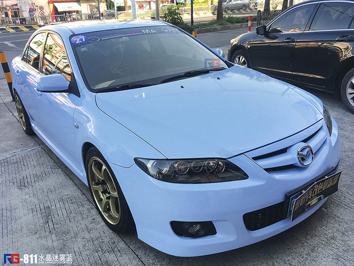 馬自達(dá)6汽車改色,馬自達(dá)車身改色,汽車改色加盟,RG瑞集改色貼膜,汽車改色培訓(xùn)