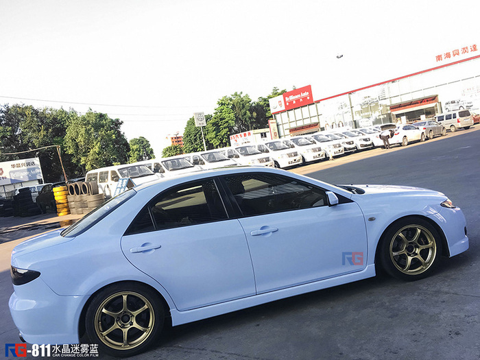 馬自達(dá)6汽車改色,馬自達(dá)車身改色,汽車改色加盟,RG瑞集改色貼膜,汽車改色培訓(xùn)