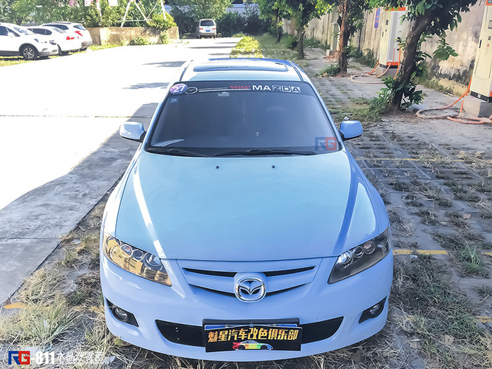 馬自達(dá)6汽車改色,馬自達(dá)車身改色,汽車改色加盟,RG瑞集改色貼膜,汽車改色培訓(xùn)