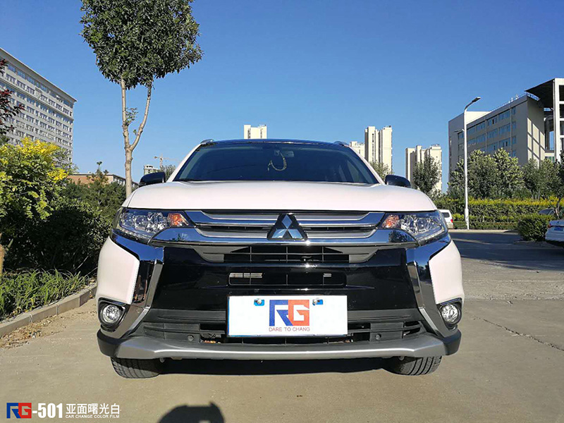 車身改色貼膜,三菱汽車車身改色,英國RG瑞集汽車車身改色貼膜,汽車改色貼膜,汽車改色