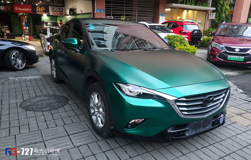 馬自達汽車改色貼膜,RG瑞集汽車改色貼膜.汽車車身改色貼膜,汽車改色,車身改色貼膜