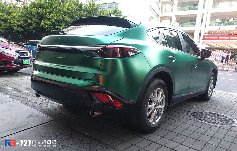 馬自達汽車改色貼膜,RG瑞集汽車改色貼膜.汽車車身改色貼膜,汽車改色,車身改色貼膜