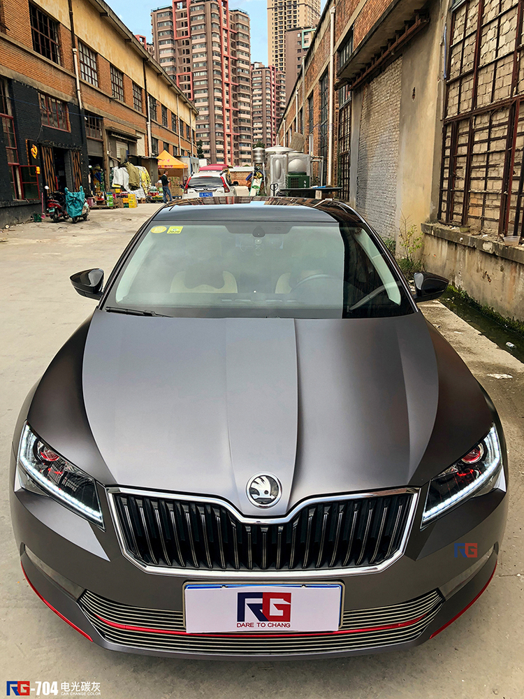 斯柯達(dá)速派汽車改色,斯柯達(dá)車身改色,汽車改色加盟,RG瑞集汽車改色貼膜,汽車改色培訓(xùn)
