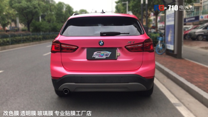 寶馬X1汽車改色,寶馬車身改色,汽車改色加盟,RG瑞集汽車改色貼膜,汽車改色培訓