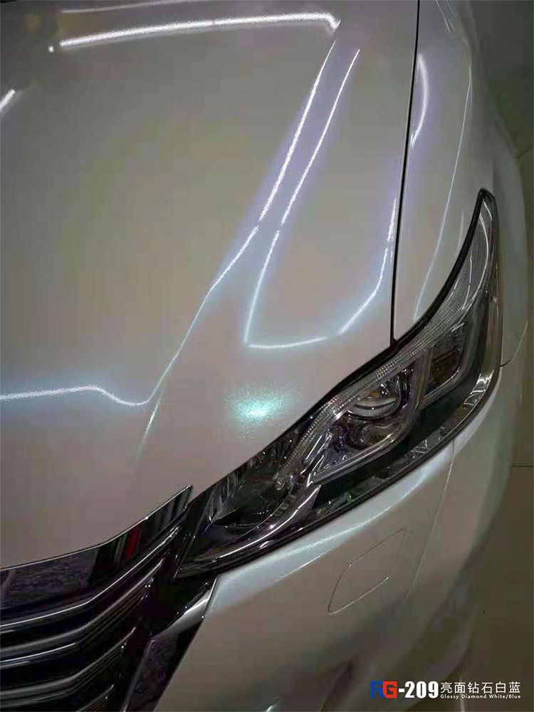 豐田車身改色貼膜,豐田皇冠汽車改色,英國RG瑞集汽車改色膜,汽車改色貼膜,汽車改色
