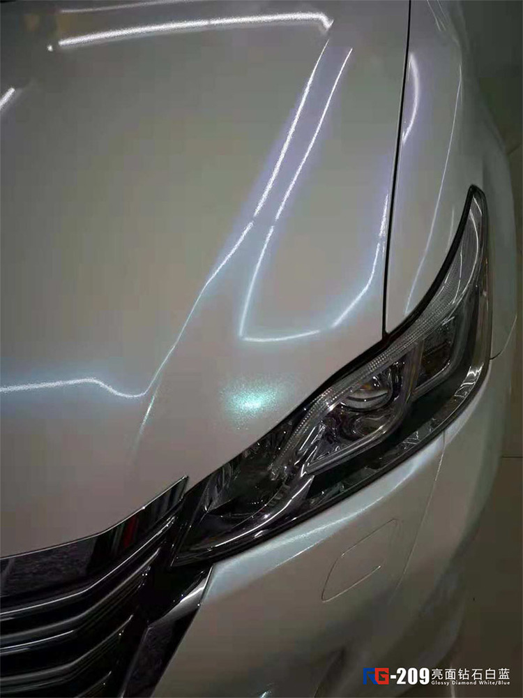 豐田車身改色貼膜,豐田皇冠汽車改色,英國RG瑞集汽車改色膜,汽車改色貼膜,汽車改色