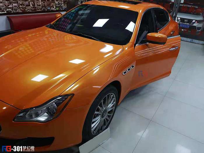 瑪莎拉蒂總裁汽車改色,瑪莎拉蒂車身改色,汽車改色加盟,RG瑞集汽車改色膜,汽車改色培訓