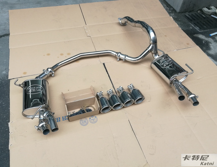 成都日產(chǎn)途樂改裝RES尾段雙邊四出排氣管