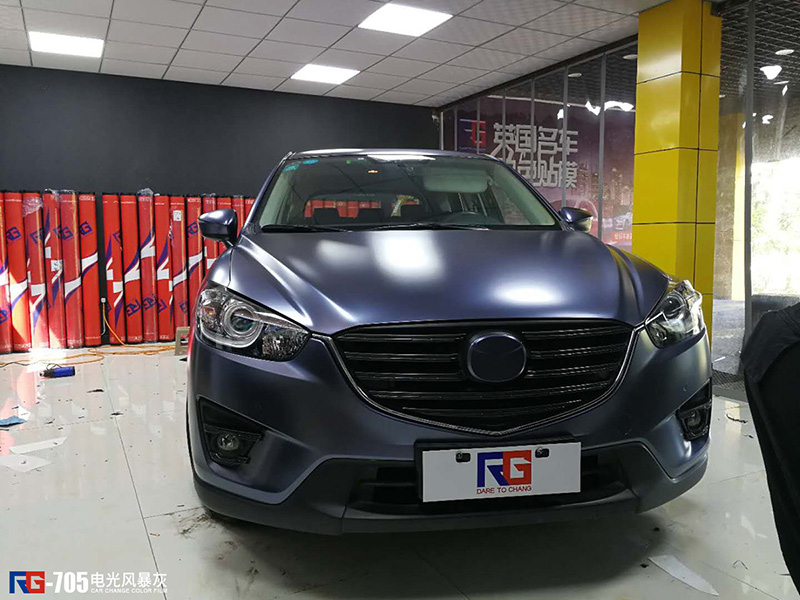 馬自達車身改色貼膜,RG瑞集汽車改色貼膜,汽車改色貼膜,汽車改色,車身改色貼膜
