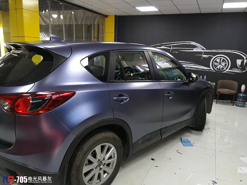 馬自達車身改色貼膜,RG瑞集汽車改色貼膜,汽車改色貼膜,汽車改色,車身改色貼膜