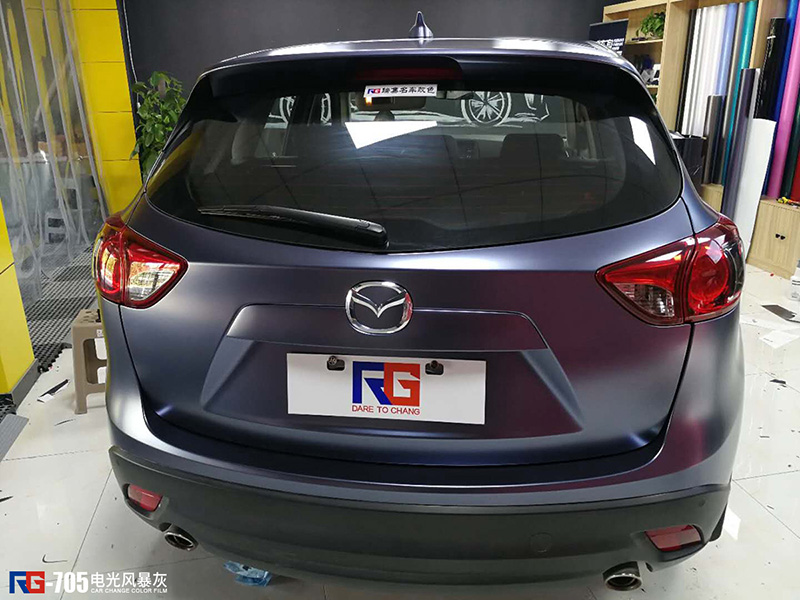 馬自達車身改色貼膜,RG瑞集汽車改色貼膜,汽車改色貼膜,汽車改色,車身改色貼膜