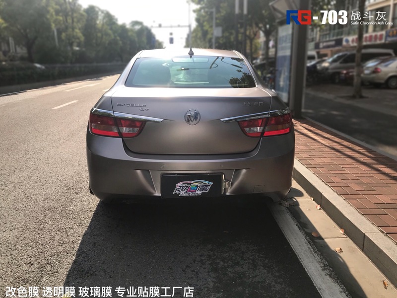 別克英朗汽車車身改色貼膜,別克汽車改色貼膜,英國RG瑞集汽車車身改色貼膜