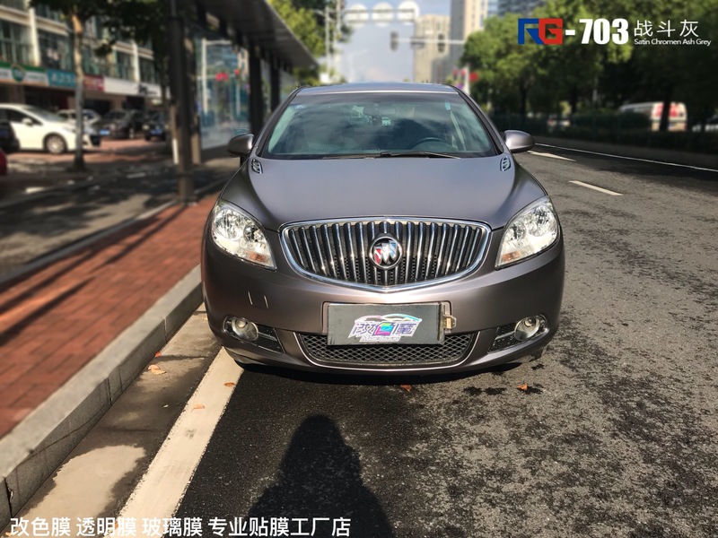 別克英朗汽車車身改色貼膜,別克汽車改色貼膜,英國RG瑞集汽車車身改色貼膜