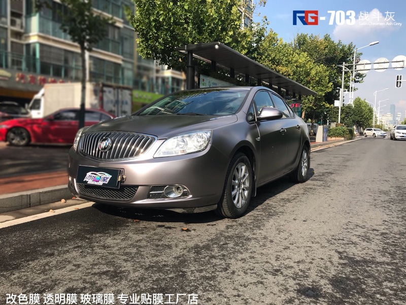 別克英朗汽車車身改色貼膜,別克汽車改色貼膜,英國RG瑞集汽車車身改色貼膜