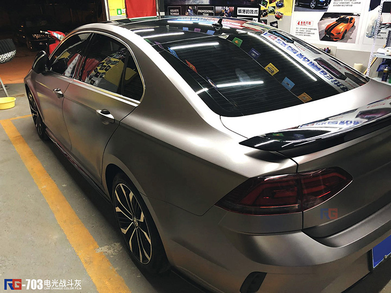 大眾凌度汽車車身改色貼膜,汽車車身改色貼膜,英國RG瑞集汽車車身改色貼膜