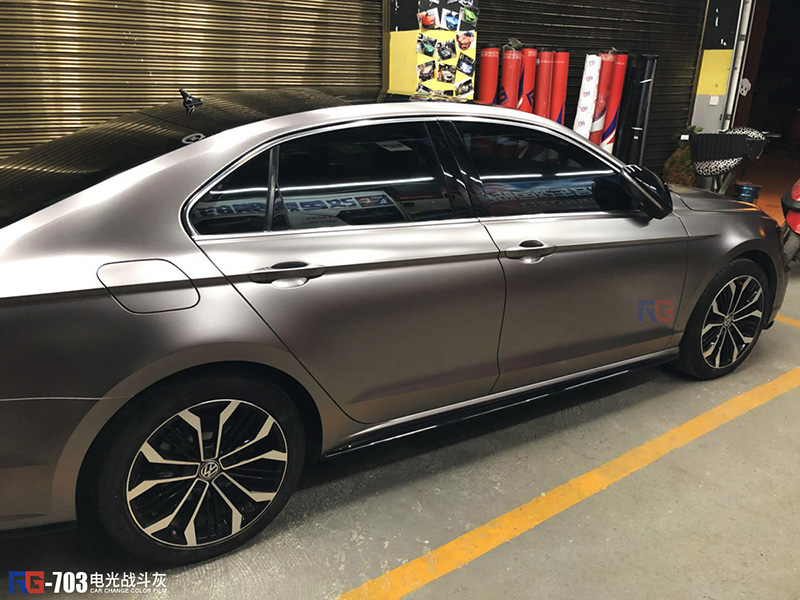 大眾凌度汽車車身改色貼膜,汽車車身改色貼膜,英國RG瑞集汽車車身改色貼膜