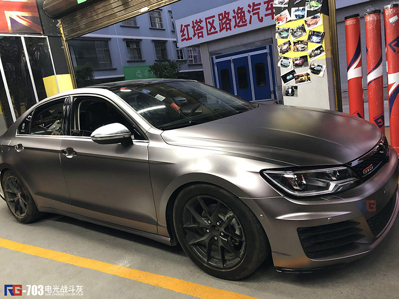 大眾凌度汽車車身改色貼膜,汽車車身改色貼膜,英國RG瑞集汽車車身改色貼膜