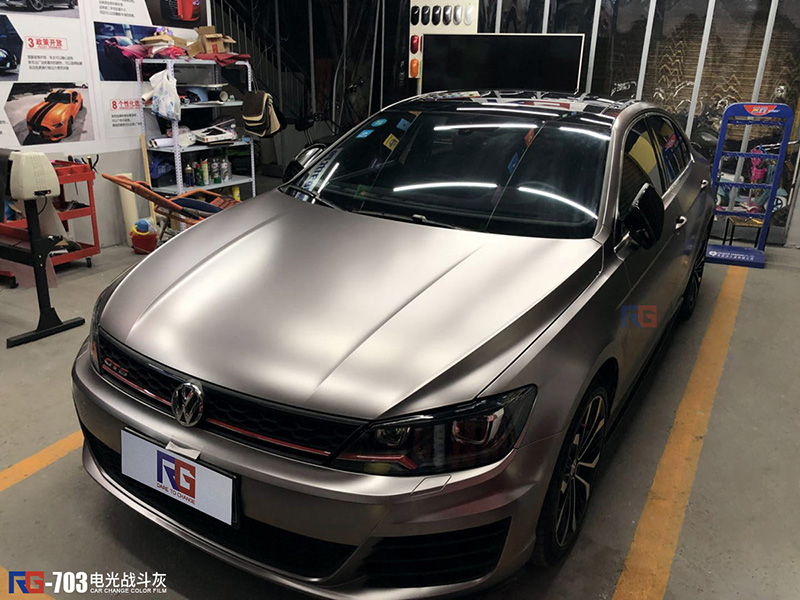 大眾凌度汽車車身改色貼膜,汽車車身改色貼膜,英國RG瑞集汽車車身改色貼膜