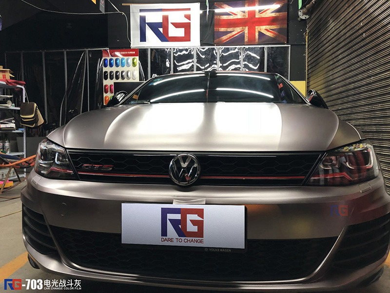 大眾凌度汽車車身改色貼膜,汽車車身改色貼膜,英國RG瑞集汽車車身改色貼膜